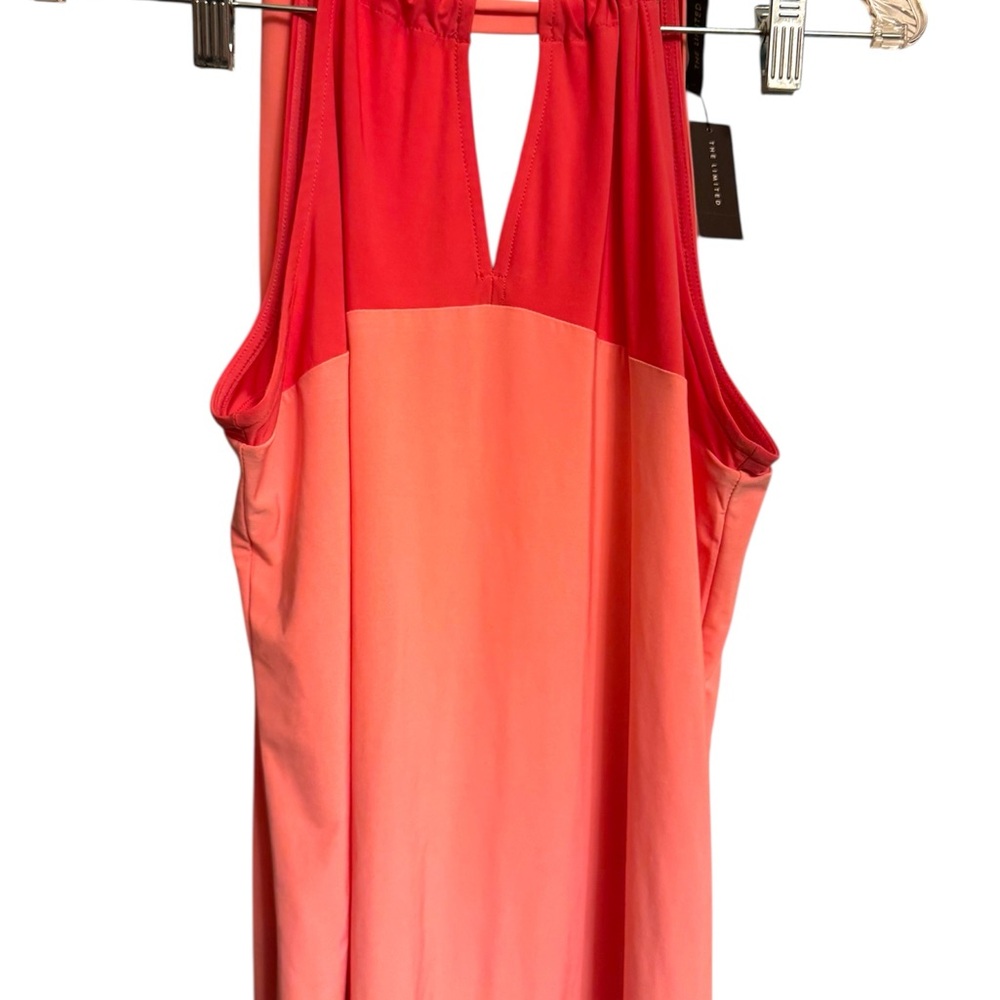 The Limited Sleeveless dark and light peach